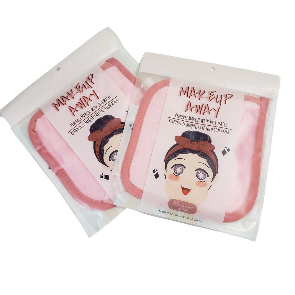 Hayan K-Beauty Makeup Away 2 Pieces - Removes Makeup With Just Water